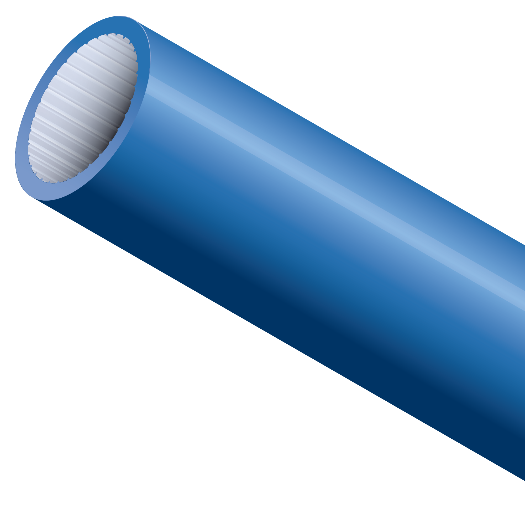 Tornado is specially designed to facilitate faster cable blowing. Developed by Dura-Line’s research team in collaboration with the Indian Institute of Technology, Tornado has outperformed conventional ducts in extensive field trials.

The inner spiral rib design of Tornado creates an air cushion tornado effect, imparting an increased pulling force on the cable. The cable rides on the air cushion, eliminating contact with the duct and greatly reducing the friction. Installations can see two times the cable blowing compared to conventional Smoothwall ducts.