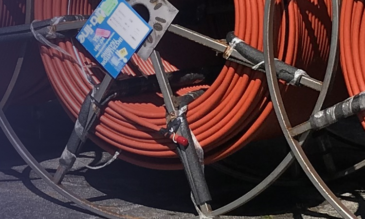 Reel return - conduit